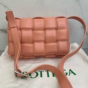 Bottega Veneta Peach Padded Cassette bag